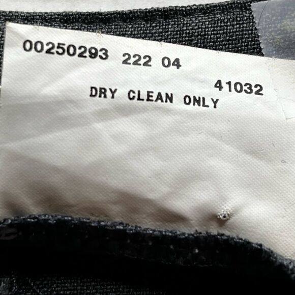 AB Studio Jumper Dress Size 10 gray with black stems and leaves beautiful - Picture 4 of 11